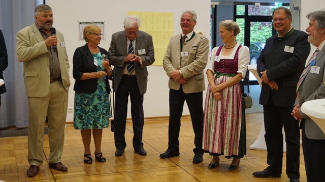 Begrüssung der Gäste beim Galadinner - Thomas Portenlänger