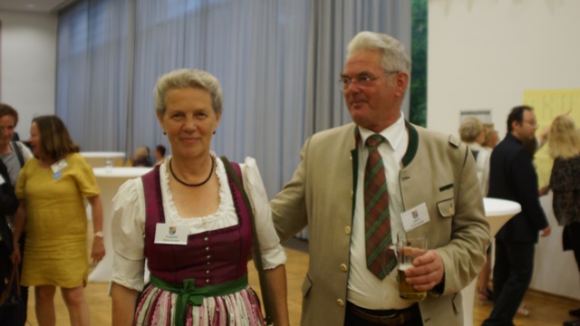 Galadinner - Bischofshofens Altbürgermeister Jakom Rohrmoser mit Gattin